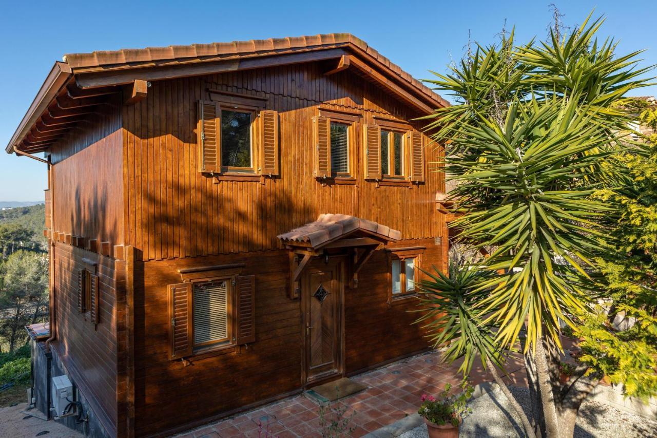 Casa De Madera En Calafell Βίλα Εξωτερικό φωτογραφία